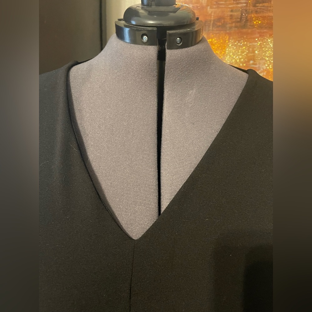 Designer Alert! Calvin Klein Little Black Dress. Plus Size. - Picture 5 of 6
